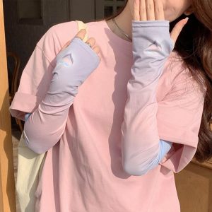 2pcs arm sleeves warmers sports sleeve sun uv protection hand cover cooling warmer running fishing cycling summer cooling 2 2