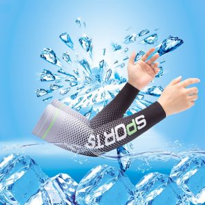 cool arm sleeve cover for men women sun protection ice sleeve sunscreen arm guard for basketball running cycling bodybuilding