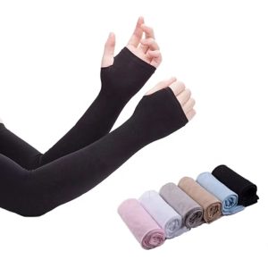 fashion arm sleeves summer sun uv protection ice cool cycling running fishing climbing driving arm cover warmers for men women