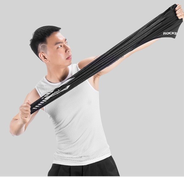 rockbross summer ice silk anti uv shawl cuff men women cycling arm sleeves volleyball fishing running outdoor sports arm warmers 21