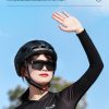 west biking arm sleeves ice fabric breathable quick dry running sportswear sun uv protection long arm cover cycling arm sleeves 35